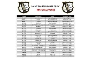 ⚪⚫ Programme du week-end des 08 et 09 Octobre